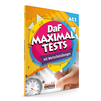 DaF maximal Tests A1.1 (Maximal Lesespass hediyeli) - Görsel 2