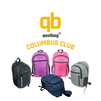 qoolbag Columbus Okul Sırt Çantası - Siyah - Görsel 11