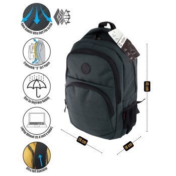 qoolbag Sandero Okul Çantası - siyah - Görsel 7
