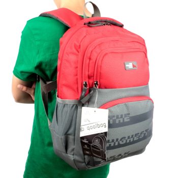 qoolbag Space Okul Çantası - Kırmızı - Görsel 3