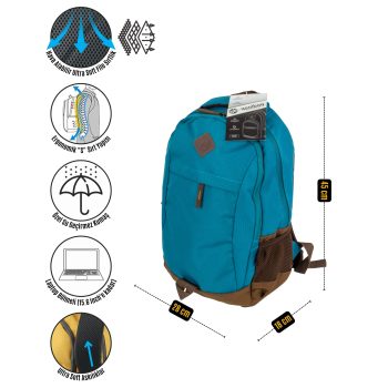 qoolbag Jester Okul Çantası - civit - Görsel 8
