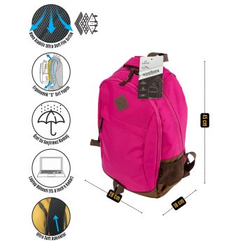 qoolbag Jester Okul Çantası - pembe - Görsel 8