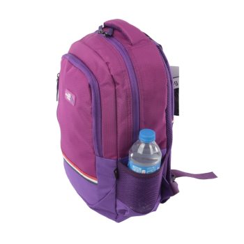 qoolbag Corsa Okul Çantası - mürdüm - Görsel 5