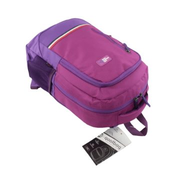 qoolbag Corsa Okul Çantası - mürdüm - Görsel 7
