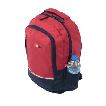 qoolbag Corsa Okul Çantası - kırmızı - Görsel 5
