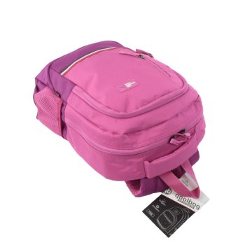 qoolbag Corsa Okul Çantası - fuşya mürdüm - Görsel 4