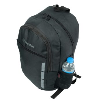 qoolbag Columbus Okul Sırt Çantası - Siyah - Görsel 5