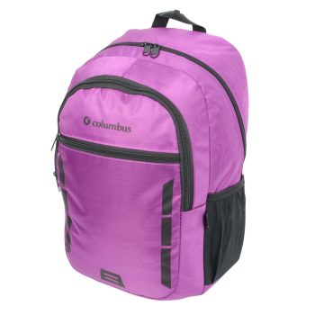 qoolbag Columbus Okul Sırt Çantası - Mor - Görsel 4