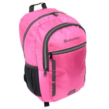 qoolbag Columbus Okul Sırt Çantası - Pembe