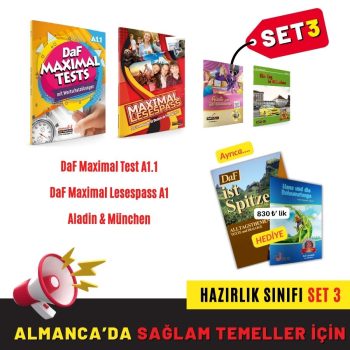 Hazırlık Sınıfı Almanca SET 3