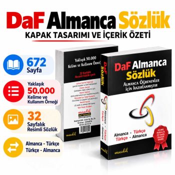 DaF Almanca Öğrenci Sözlüğü DaF maximal Test A1.1 hediyeli - Görsel 2