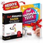 DaF Almanca Öğrenci Sözlüğü DaF maximal Test A1.1 hediyeli